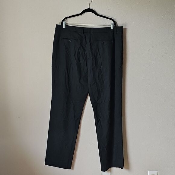 Tiffany Co Wardrobe Black Womens Slacks Unhemmed Size 18 - Picture 2 of 6